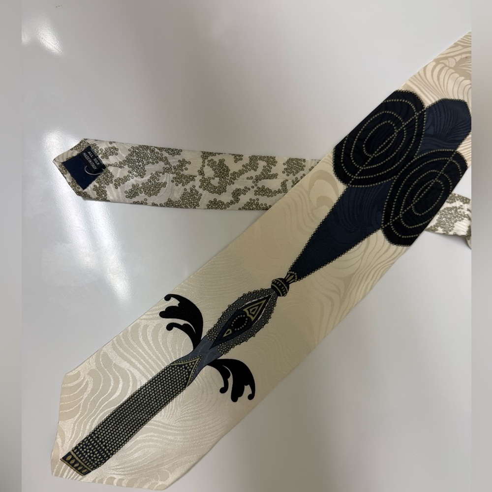 NWT B Gentlemen vintage silk tie